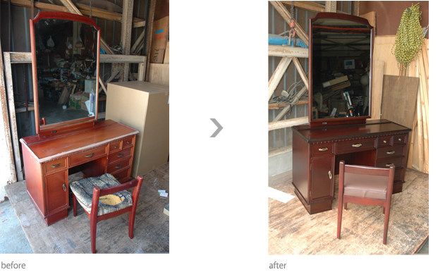 ドレッサー　リフォーム
