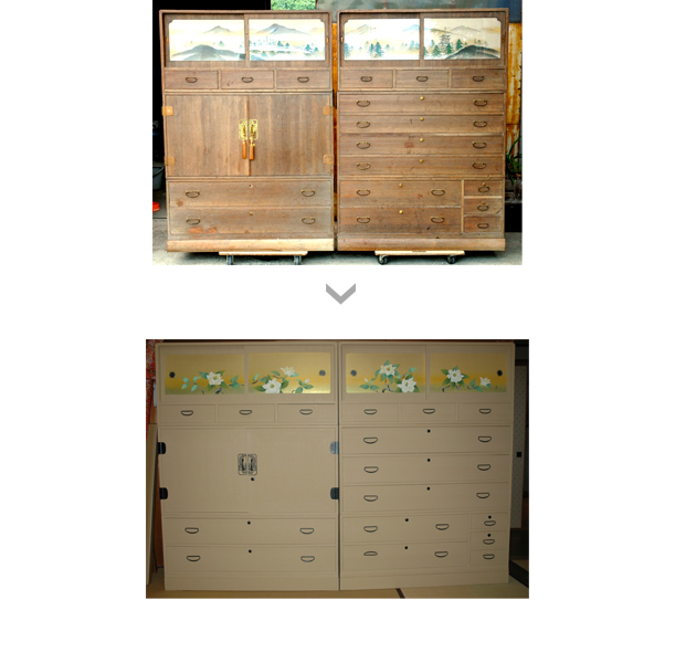 桐簞笥　リフォーム