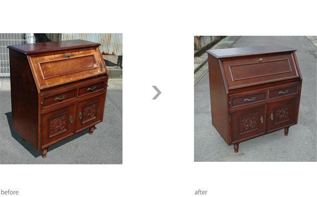 年代家具　リフォーム