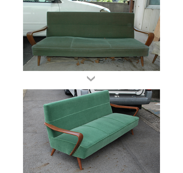 ソファ　リフォーム